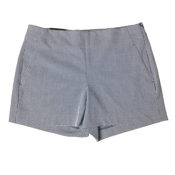 Banana Republic Pants - NWT Banana Republic Blue Geometric Print 4" Shorts Size 8